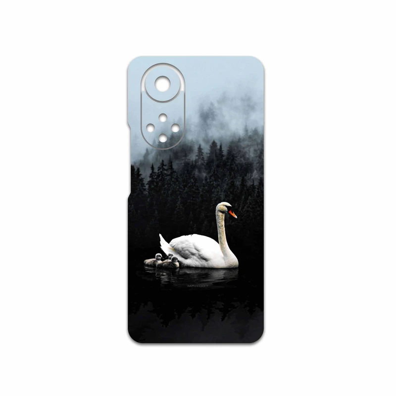 برچسب پوششی ماهوت مدل Swan-Lake مناسب برای گوشی موبایل هوآوی Nova 9