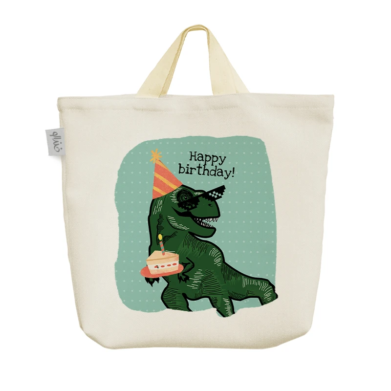 ساک خرید خندالو مدل تولدت مبارک Happy Birthday کد 2775