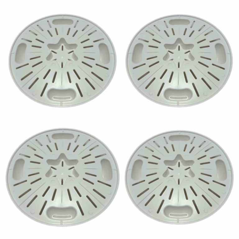 زیرگلدانی مدل زهکش جزیره کد 14cm بسته 4 عددی زیرگلدانی مدل زهکش جزیره کد 14cm بسته 4 عددی