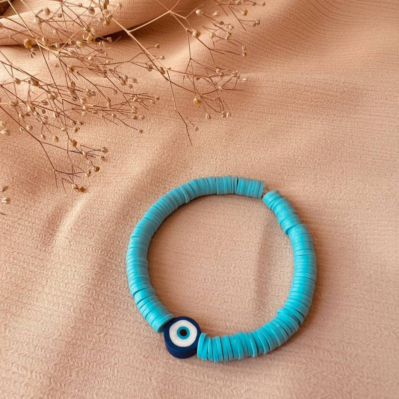 دستبند دخترانه مدل فیمو گوجه دستبند دخترانه مدل فیمو گوجه