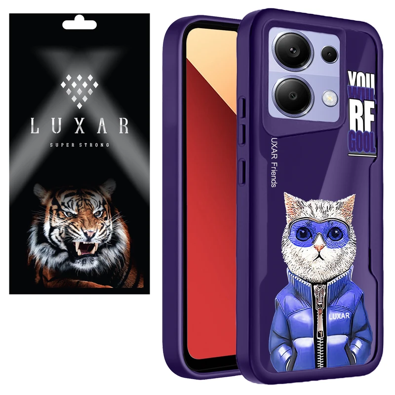 کاور لوکسار مدل Nimmy Cat مناسب برای گوشی موبایل شیائومی Redmi Note 13 Pro 4G / Poco M6 Pro 4G