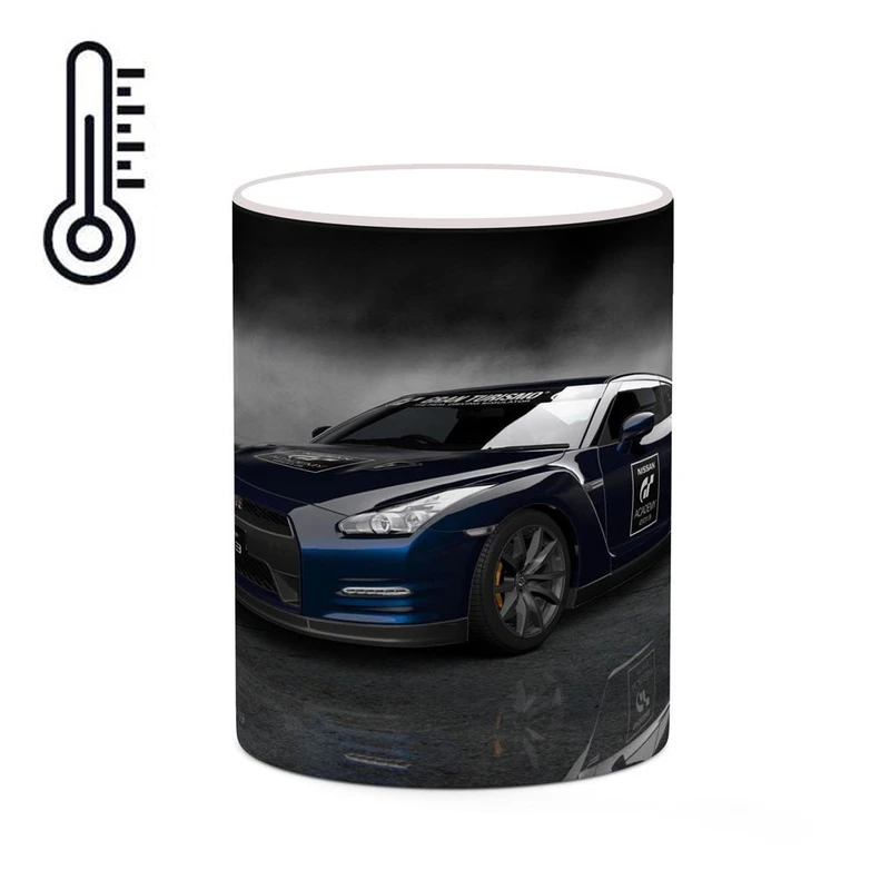 ماگ حرارتی کاکتی مدل بازی Gran Turismo کد mgh28741