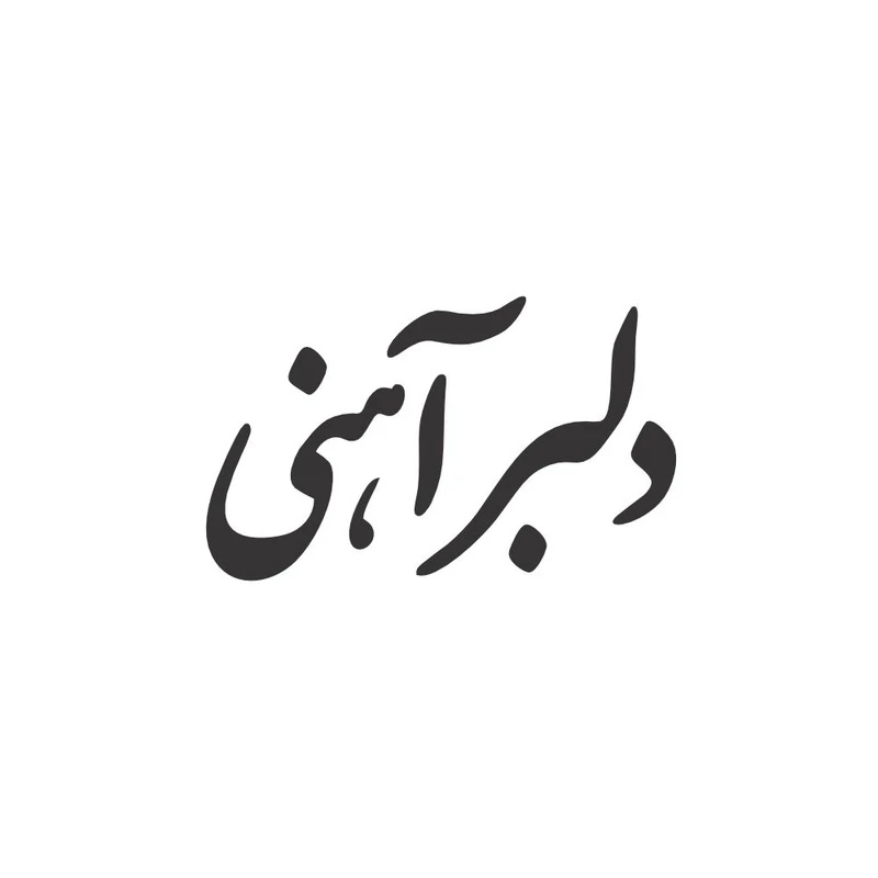 برچسب بدنه خودرو طرح دلبر آهنی کد B