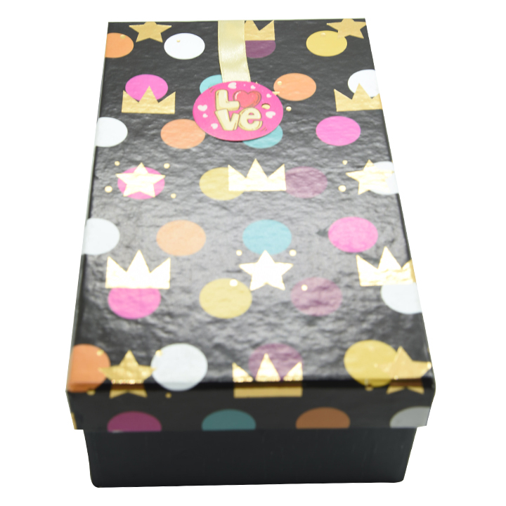 جعبه هدیه طرح تاج وستاره کد 1-1196