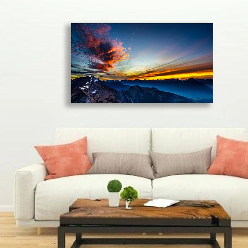 تابلو شاسی طرح غروب کد o20