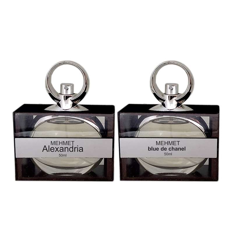 ست ادو پرفیوم مهمت مدل الکساندریا و چنل چنس حجم 50 میلی لیتر مجموعه 2 عددی