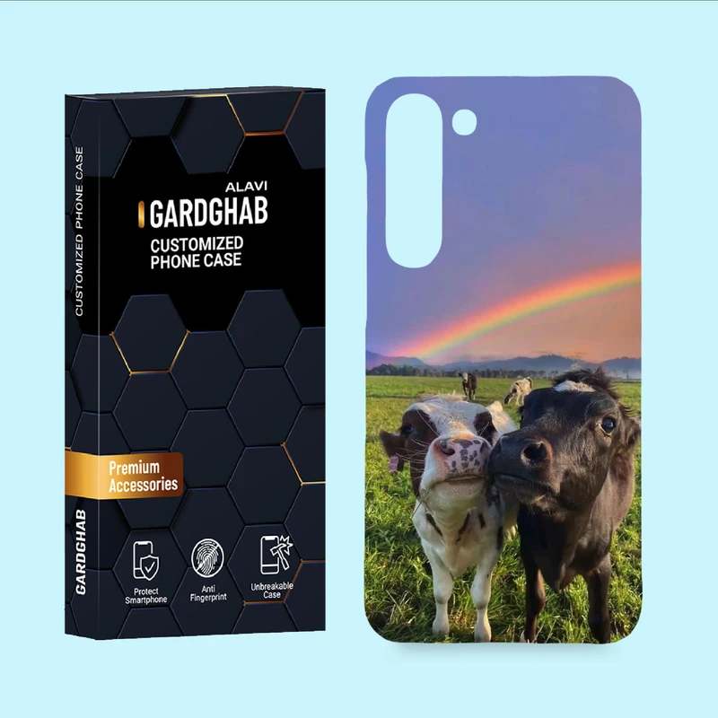 کاور گارد قاب علوی مدل حیوانات مناسب برای گوشی موبایل سامسونگ Galaxy S23 Plus