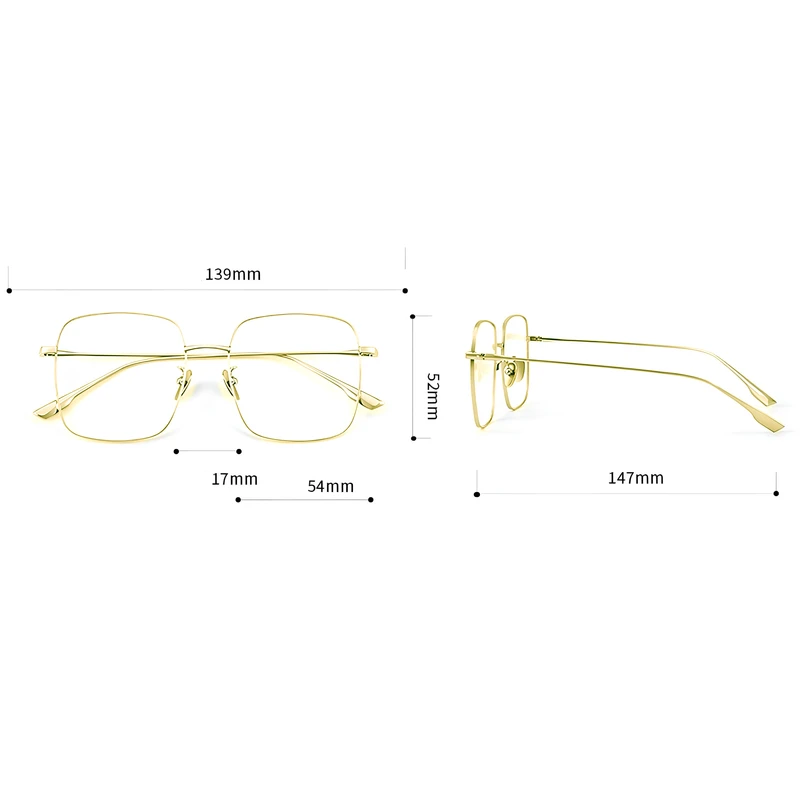 عکس شماره 10 : فریم عینک طبی تیتانیوم مدل shangtai-sek02