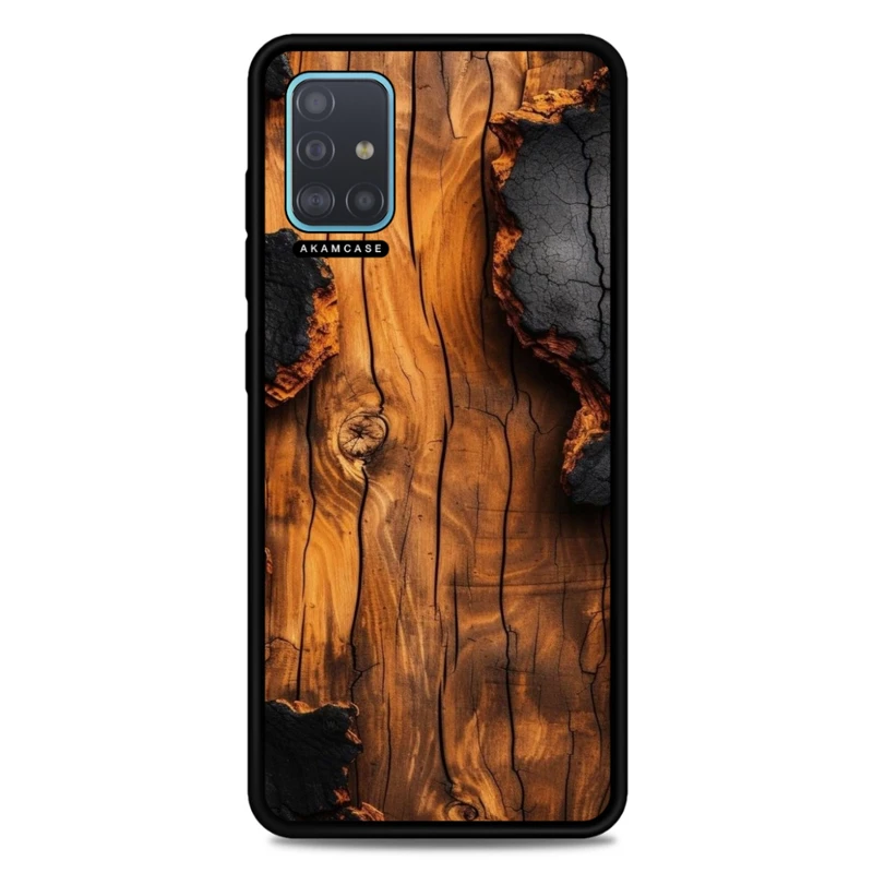 کاور آکام مدل AMC-WSGA51-WOOD-12 مناسب برای گوشی موبایل سامسونگ Galaxy A51