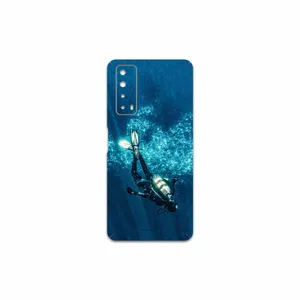 MAHOOT Scuba Diving Cover Sticker for Huawei Y7a