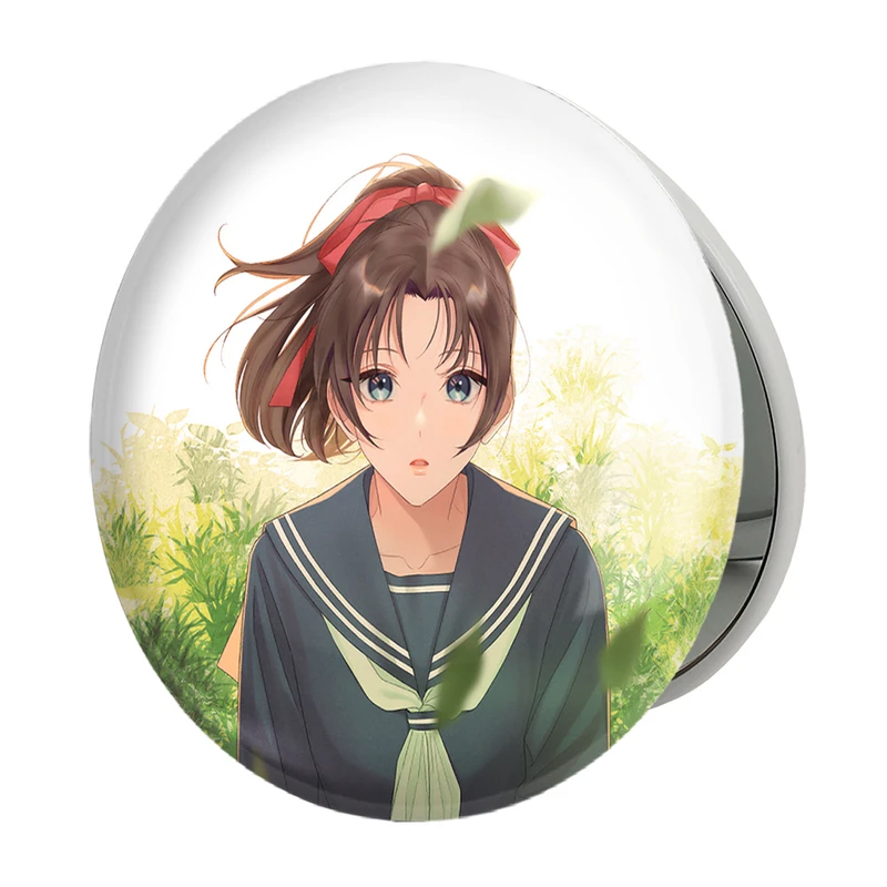 آینه جیبی خندالو طرح کازوها تویاما انیمه کارآگاه کونان مدل تاشو کد 27543 