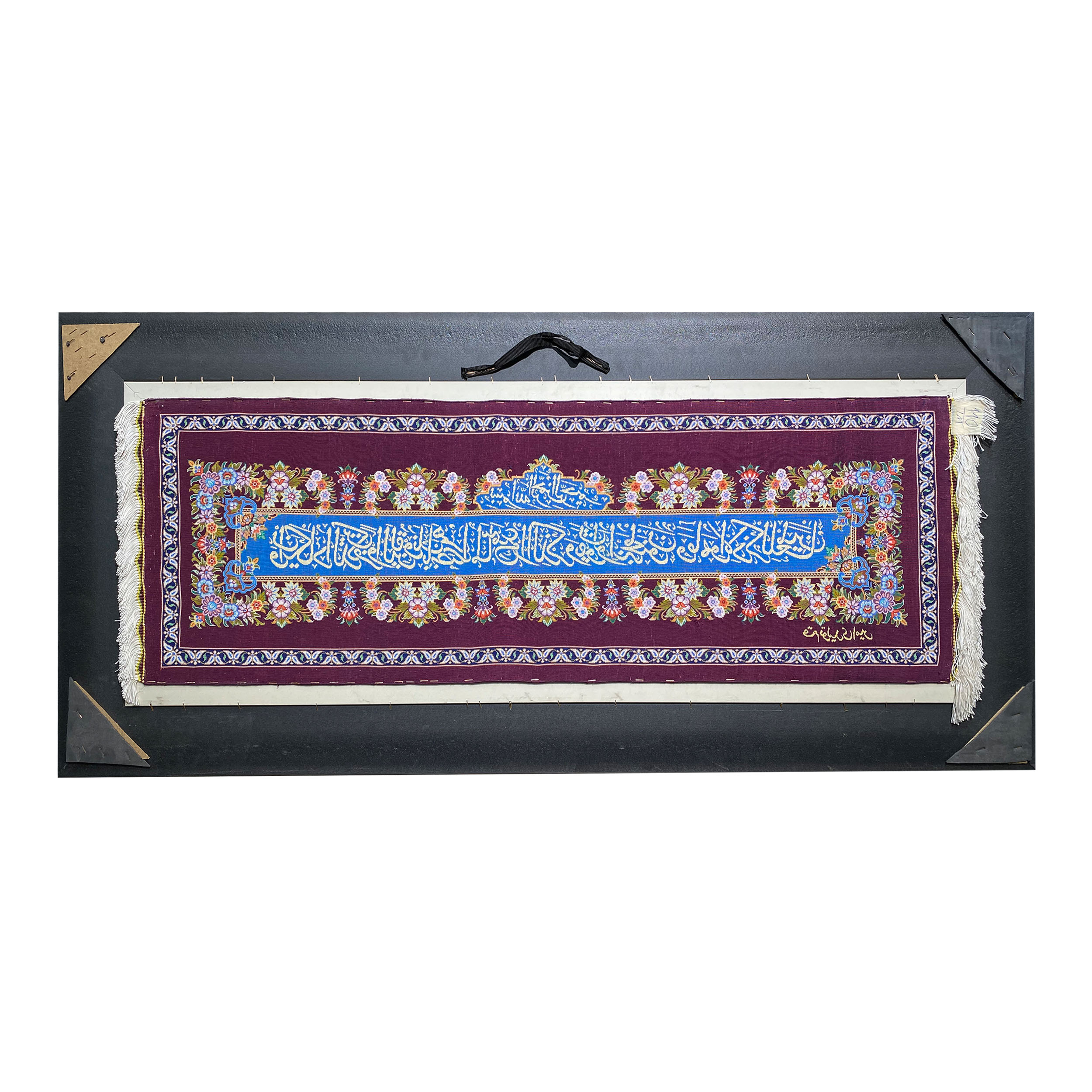 تابلو فرش دستبافت طرح وان یکاد کد 1