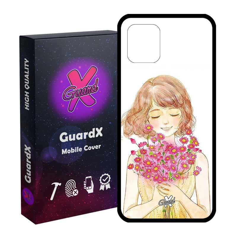 کاور گارد ایکس طرح دختر مدل Glass10239 مناسب برای گوشی موبایل سامسونگ Galaxy Note 10 Lite