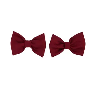 گیره مو دخترانه مدل پاپیون کد 5 مجموعه 2 عددی