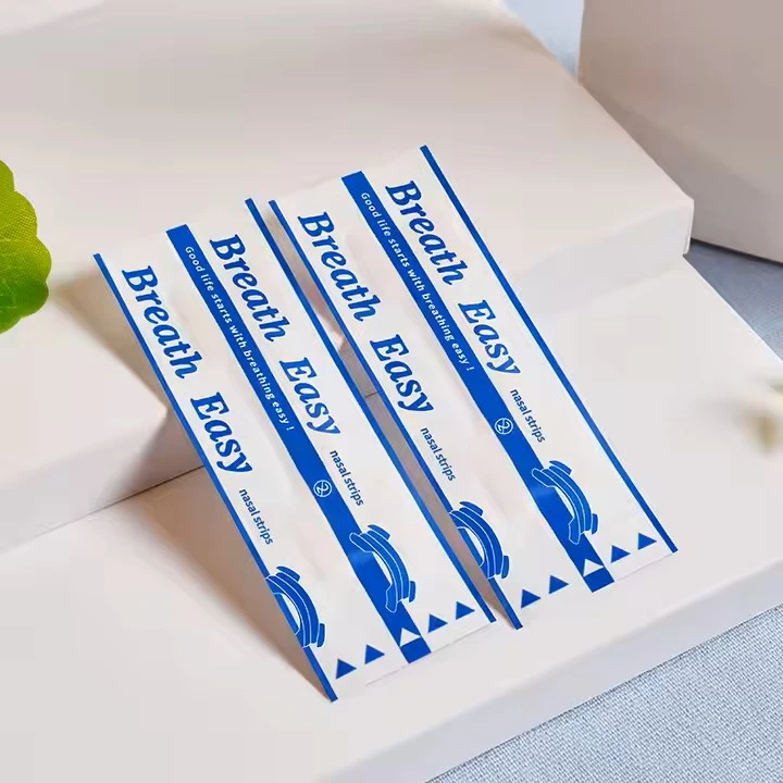 عکس شماره 3 : چسب بینی رفع خروپف مدل nasal strips بسته 7 عددی