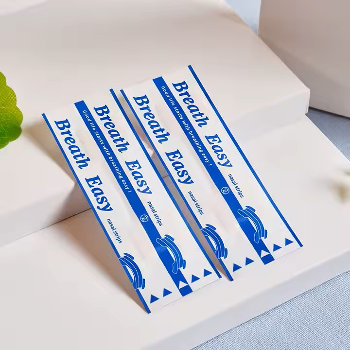 چسب بینی رفع خروپوف مدل nasal strips بسته 7 عددی