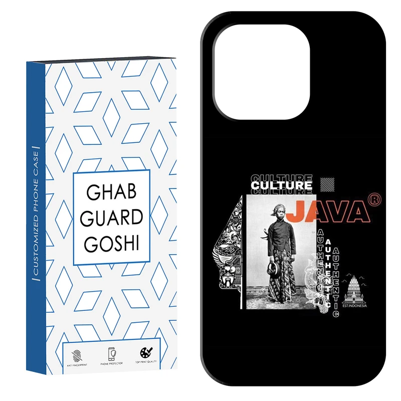 کاور قاب گارد گوشی طرح پسر سامورایی کد Dimo-717 مناسب برای گوشی موبایل اپل  IPHONE 16 PRO MAX   