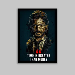 تابلو مدل پروفسور سریال خانه کاغذی Money Heist کد LA-G10642-2