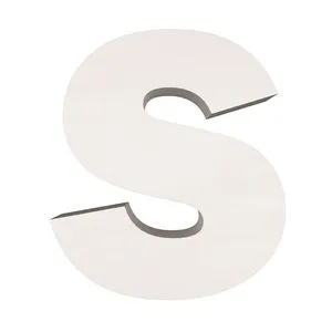ماکت دکوری طرح حروف برجسته کد S-LARGE