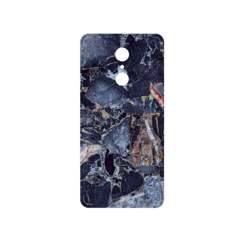 برچسب پوششی ماهوت مدل Broken black marble مناسب برای گوشی موبایل شیائومی REDMI 5