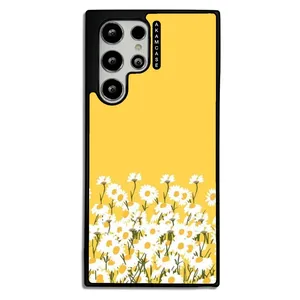 AKAM AMCWSGS22U-FLOWERS20 Cover For Samsung Galaxy S21 Ultra
