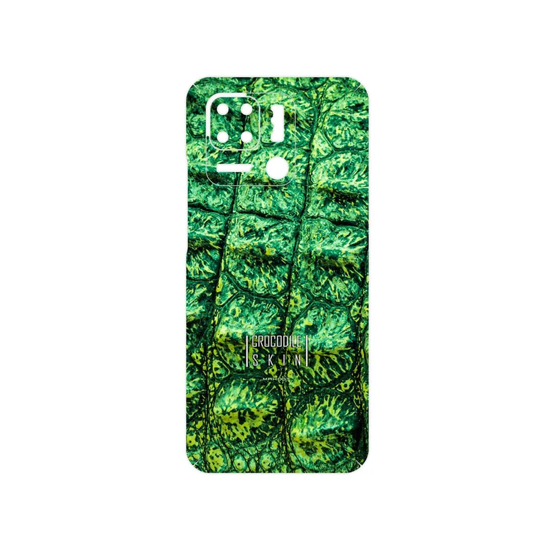 برچسب پوششی ماهوت مدل Crocodile Skin مناسب برای گوشی موبایل شیائومی Redmi 10 Power