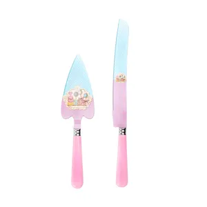 ست کارد و کفگیر سرو کیک روک مدل R902 - c19