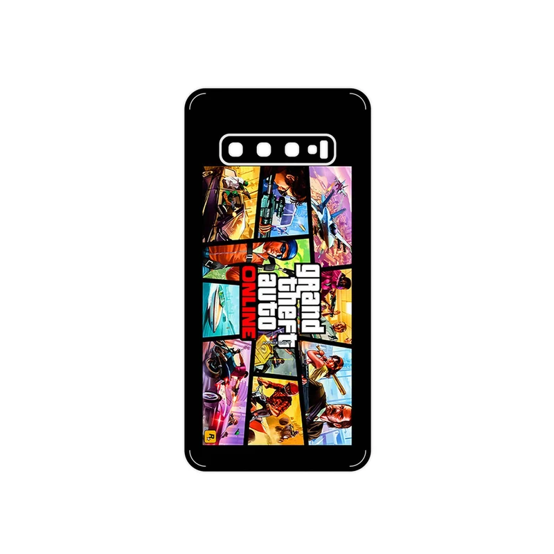 برچسب پوششی ماهوت مدل GTA Online Game Series مناسب برای گوشی موبایل سامسونگ Galaxy S10