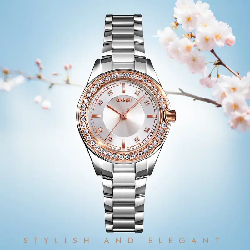 ساعت مچی عقربه ای زنانه اسکمی مدل 1534RG