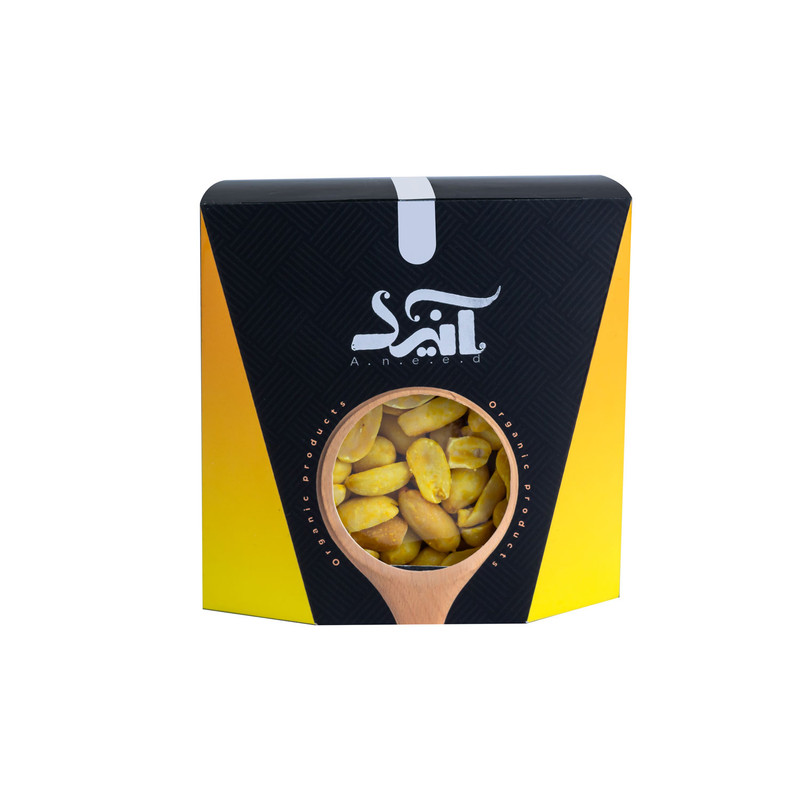 بادام زمینی بدون پوست باربیکیو صادراتی آنید - 250 گرم