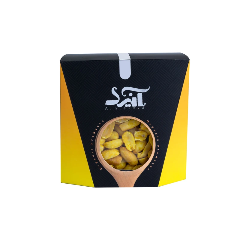 بادام زمینی بدون پوست باربیکیو صادراتی آنید - 500 گرم