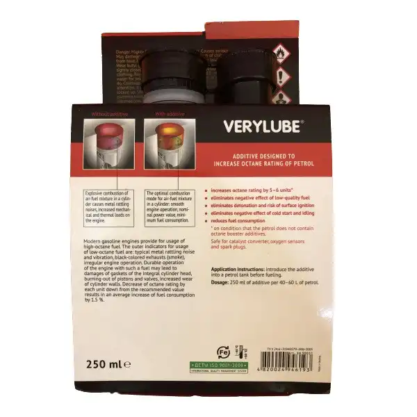 اکتان بوستر و مکمل سوخت وری لوب مدل New حجم 250 میلی لیتر بسته 2 عددی