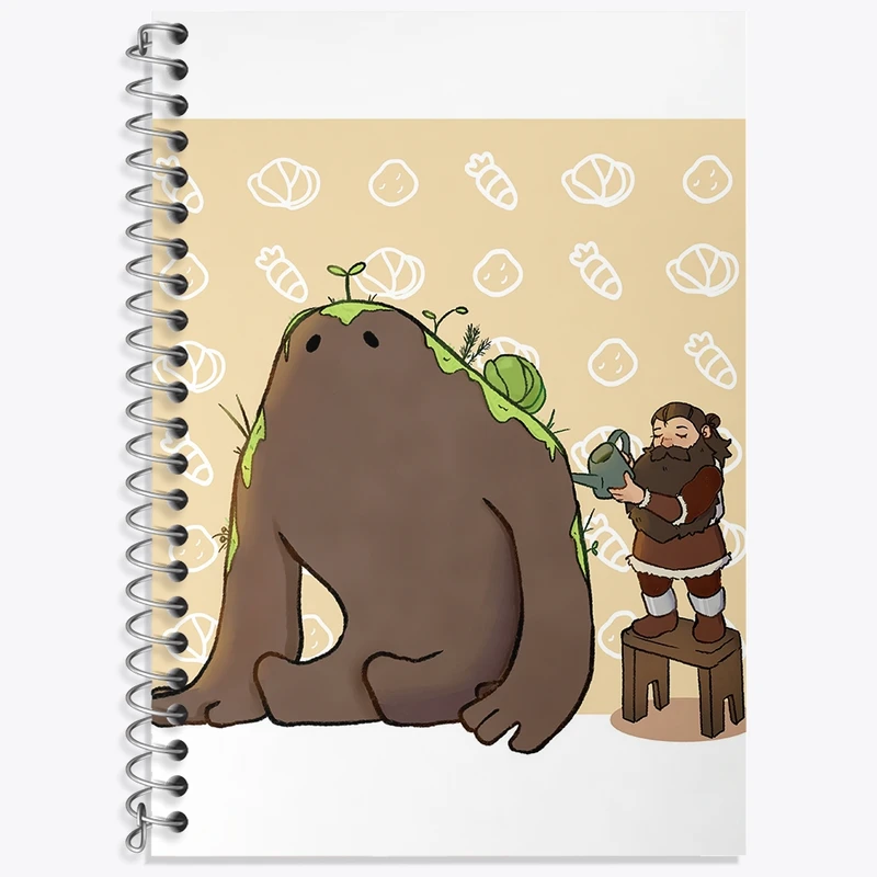 دفتر لغت 50 برگ خندالو طرح سنشی انیمه خوشمزه در سیاه چال کد 35891