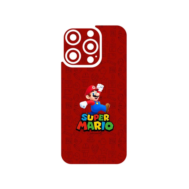 برچسب پوششی ماهوت مدل Super_Mario_Game مناسب برای گوشی موبایل اپل iPhone 15 Pro