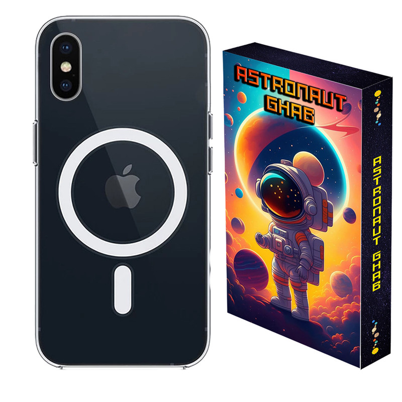 کاور استرونات قاب مدل مگ سیف طرح Super مناسب برای گوشی موبایل اپل iPhone X / iPhone XS