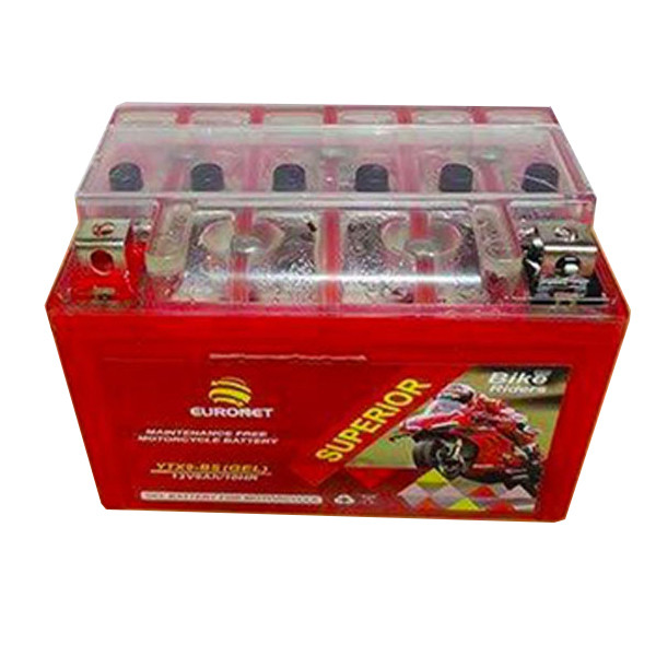 باتری موتورسیکلت یورونت مدل ytx 12v9