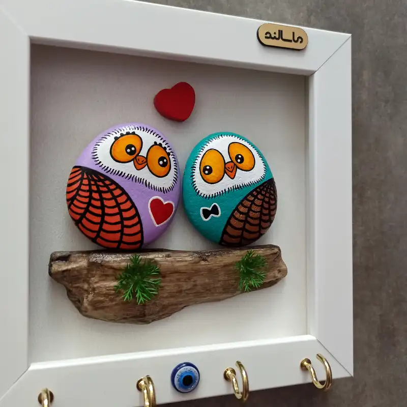 جاکلیدی ماسالند مدل جغد سنگی کد 16