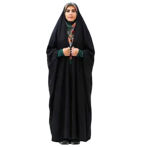 چادر عبا برند حجاب نفیس جنس کرپ نارسیس مدل 01