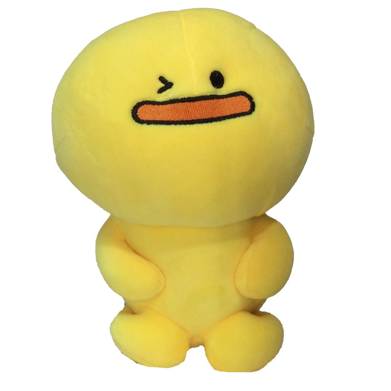 عروسک طرح ایموجی چشمک مدل Smiley کد SZ5/368 ارتفاع 19 سانتی متر