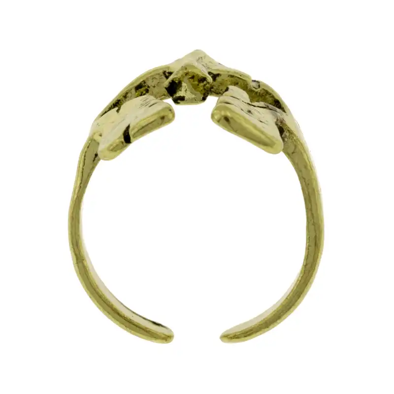 انگشتر مردانه برانت طرح کلاه خود