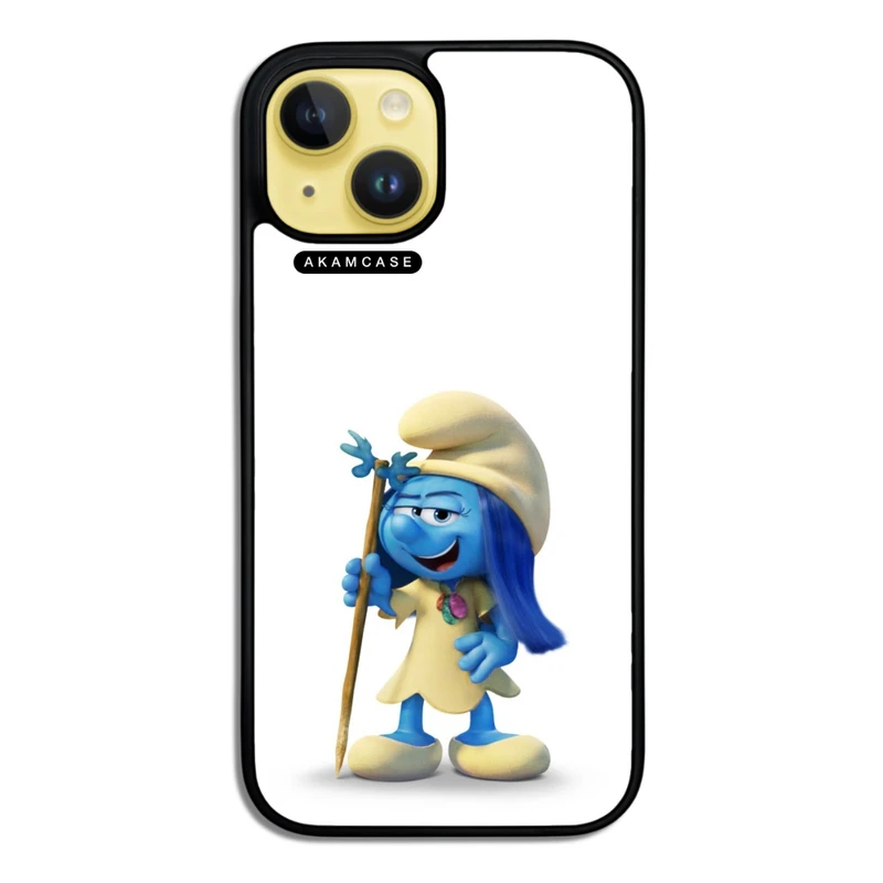 کاور آکام مدل AMC-WA15-SMURFS-21 مناسب برای گوشی موبایل اپل iPhone 15