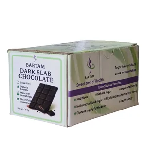 شکلات تلخ بدون قند بارتام - 250 گرم