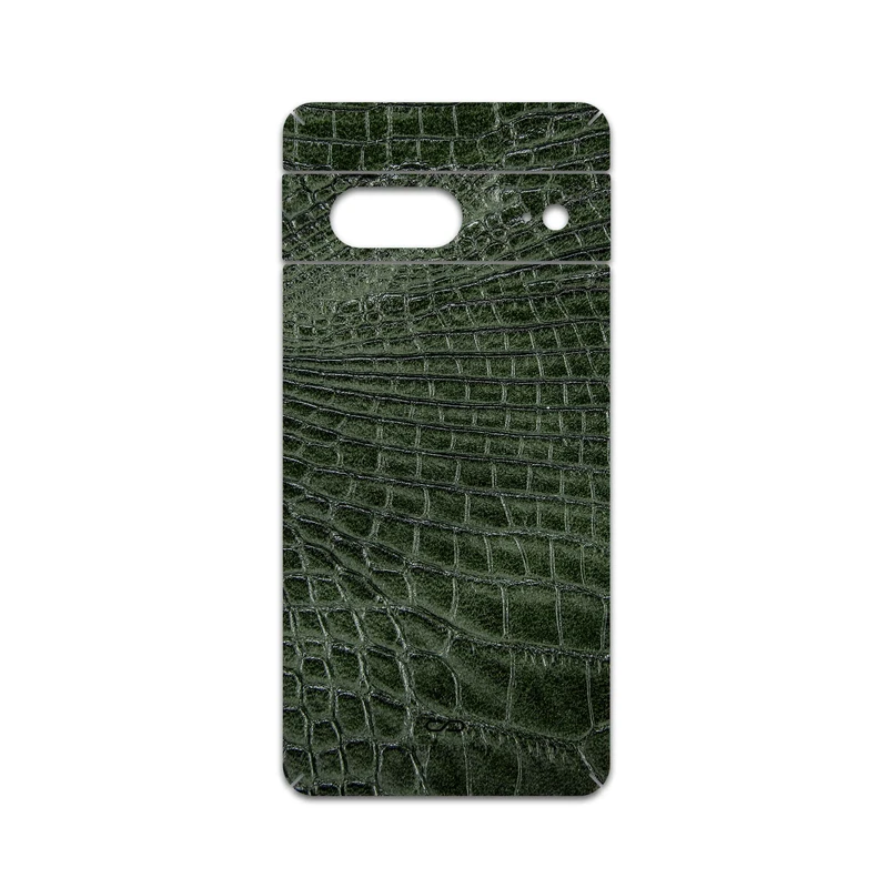برچسب پوششی ماهوت مدل Green-Crocodile-Leather مناسب برای گوشی موبایل گوگل Pixel 7
