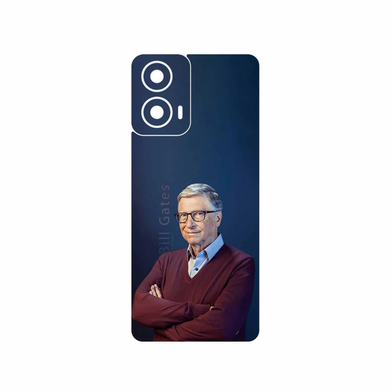 برچسب پوششی ماهوت مدل Bill_Gates مناسب برای گوشی موبایل موتورولا Moto G24