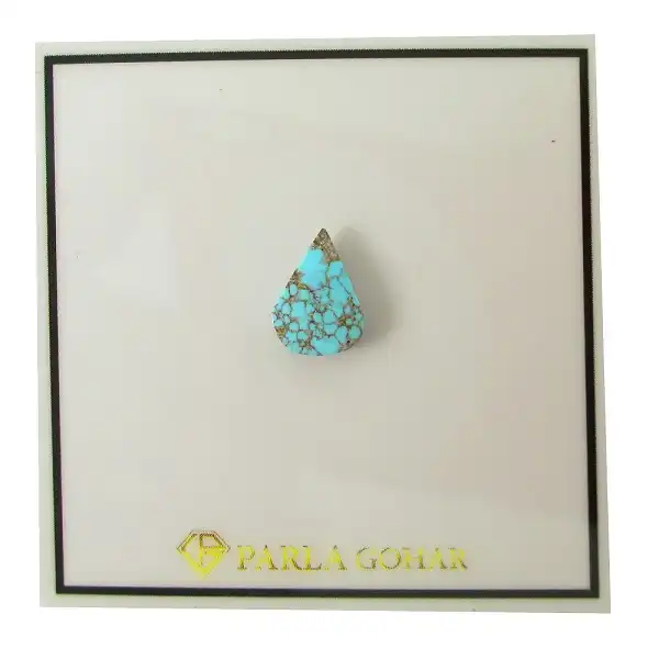 سنگ فیروزه نیشابوری پارلا گوهر کد 5608