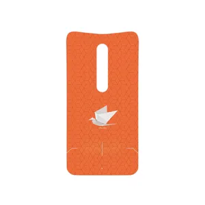 MAHOOT Minimalist origami bird Cover Sticker for Motorola Moto X Style