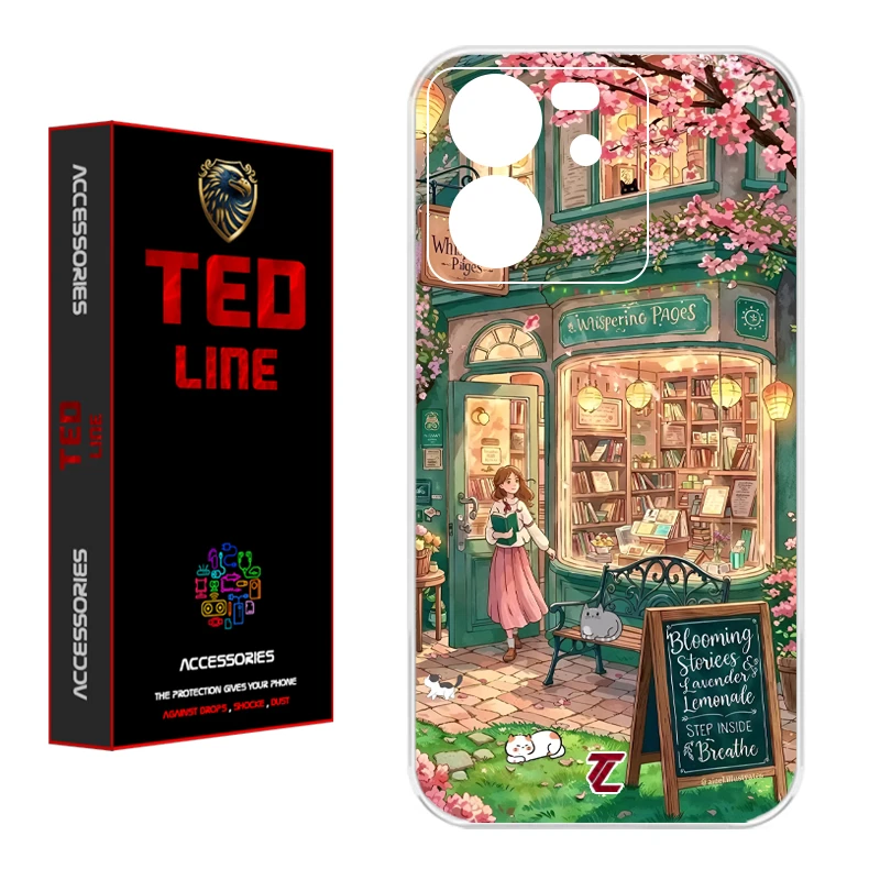 کاور تدلاین طرح دختر کد 1225 مناسب برای گوشی موبایل شیائومی Mi 13T / 13T Pro