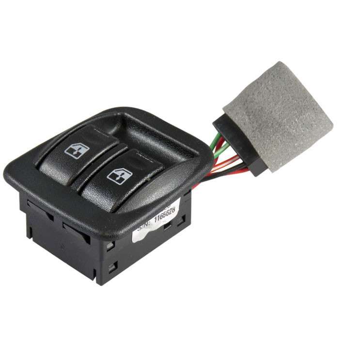 کلید شیشه بالابر چپ خودرو آراکس یدک مدل AY-4967 مناسب برای پراید X100