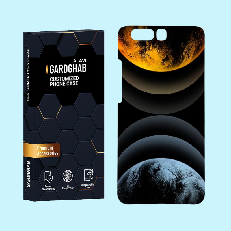 کاور گارد قاب علوی مدل هنری مناسب برای گوشی موبایل هواوی P10 Plus