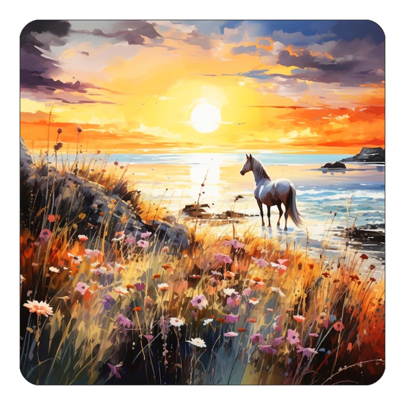 مگنت کاکتی طرح نقاشی رنگ روغن مدل mp71774